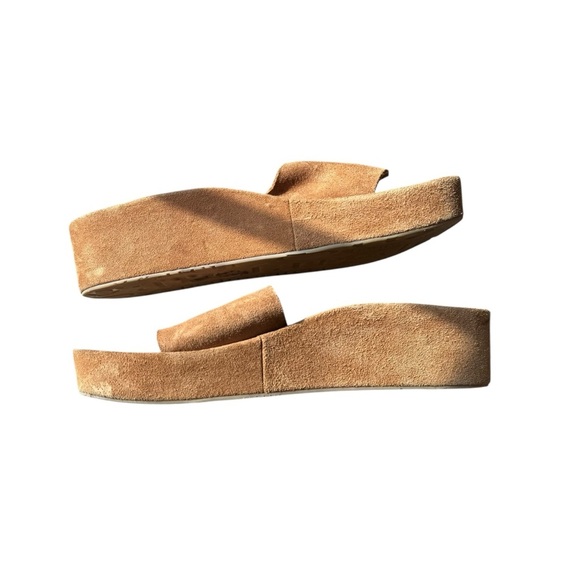 Pedro García -Suede Slide Brown Minimalist Design Sandals Sz 40 - Picture 9 of 9